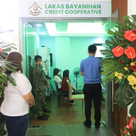 LAKAS BAYANIHAN CREDIT COOPERATIVE MARKS ITS FIRST DAY OF OPERATIONS WITH RIBBON CUTTING AND OFFICE DEDICATION